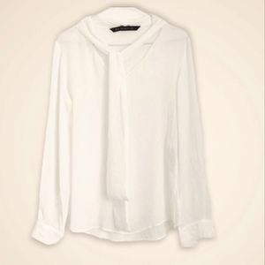 New Zara long sleeve basic blouse